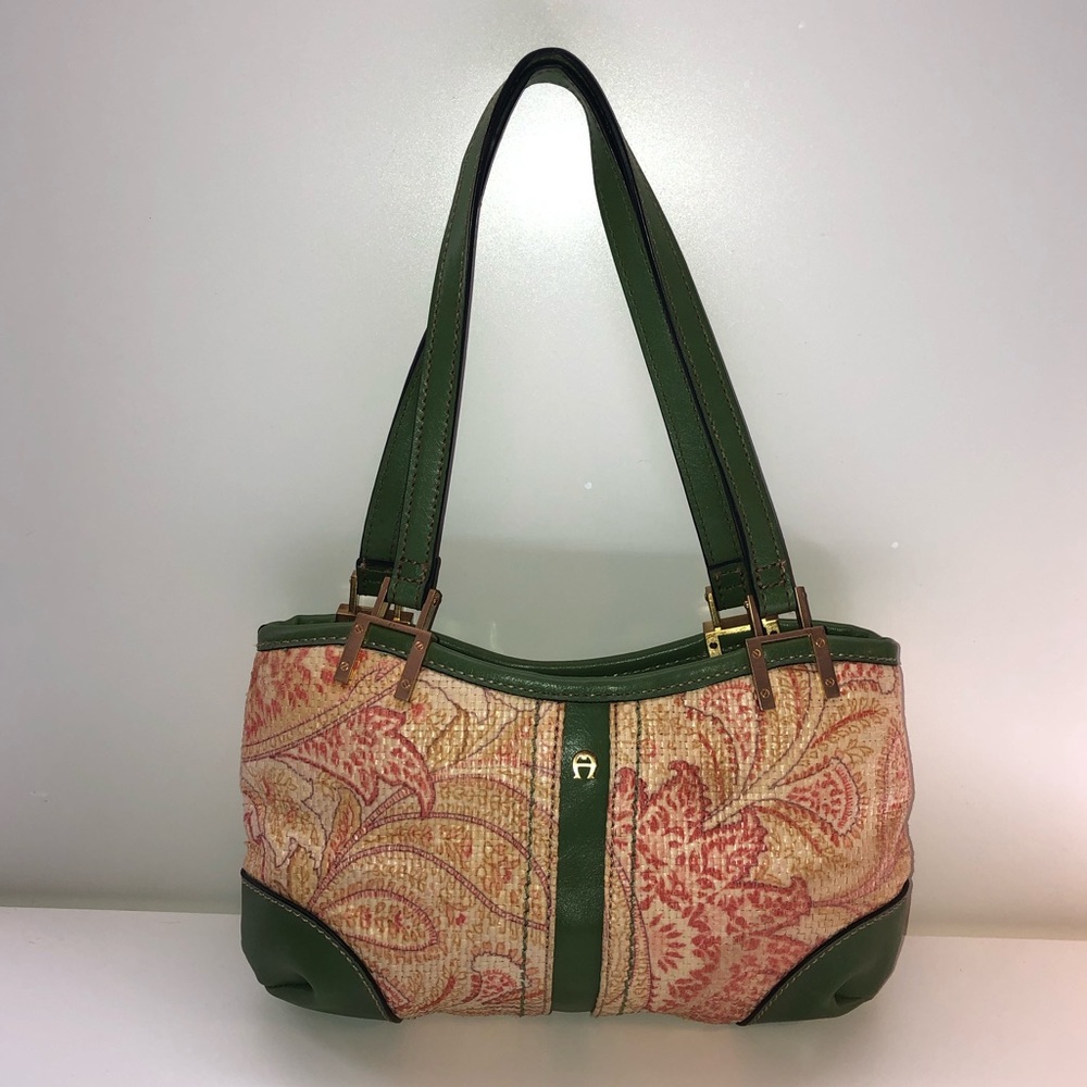 Vintage VTG Etienne Aigner Mini Floral Purse
